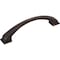 Jeffrey Alexander 128 mm Center-to-Center Brushed Oil Rubbed Bronze Arched Roman Cabinet Pull 944-128DBAC - alternate 1